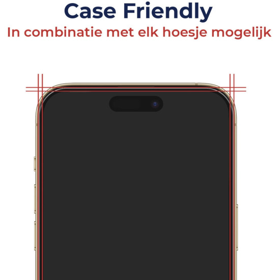Rosso Tempered Glass - Αντιχαρακτικό Προστατευτικό Γυαλί Οθόνης Apple iPhone 14 Pro Max (8719246369766)