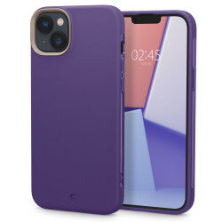 Spigen Cyrill UltraColor Mag - MagSafe Θήκη Σιλικόνης με Λουράκι Χειρός - Apple iPhone 15 Plus / 14 Plus - Taro (ACS05489)