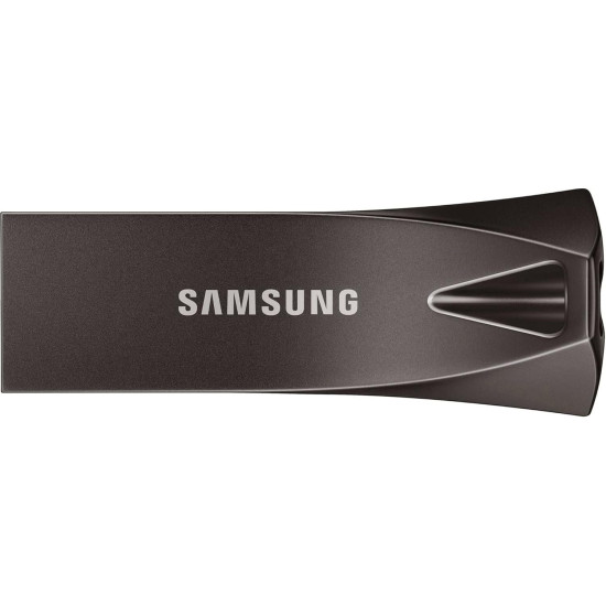 USB-A Stick Official Samsung Flash Drive 64GB Bar Plus 3.1 5 Έτη Εγγύηση - Titanium Gray (MUF-64BE4APC)
