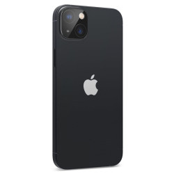 Spigen GLAS.tR OPTIK Camera Lens Protector - Αντιχαρακτικό Προστατευτικό Γυαλί για Φακό Κάμερας Apple iPhone 14 / 14 Plus - 2 Τεμάχια - Black (AGL05274)