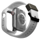 Uniq Monos Unibody Λουράκι Σιλικόνης με Θήκη - Apple Watch SE/9/8/7/6/5/4 (45/44mm) - Chalk Grey (UNIQ-45MM-MONOSGRY)