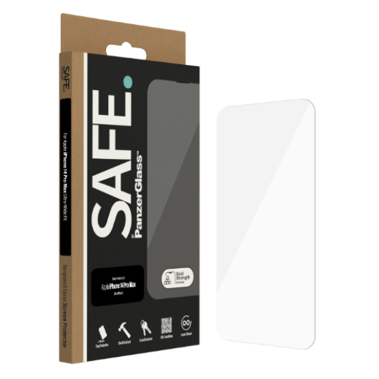 SAFE. by PanzerGlass Ultra-Wide Fit Tempered Glass - Αντιχαρακτικό Προστατευτικό Γυαλί Οθόνης Apple iPhone 14 Pro Max - Clear (5711724951763)