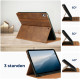 Rosso Element PU Θήκη Apple iPad 9.7" 2018 / 2017 με Υποδοχή Apple Pencil - Brown (8719246366345)