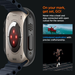 Spigen Θήκη Thin Fit - Apple Watch Ultra 3 / Ultra 2 / Ultra 1 49mm - Black (ACS05458)
