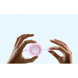 Baseus 3 in 1 Bright Mirror II Retractable - Flat Επεκτεινόμενο Καλώδιο Φόρτισης και Μεταφοράς Δεδομένων USB-A σε Lightning / Type-C / MicroUSB - 110cm - Purple (CAMJ010005)