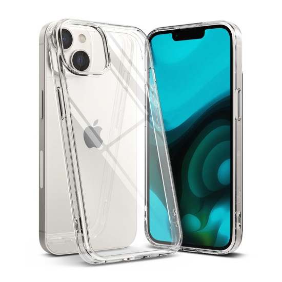 Ringke Fusion Σκληρή Θήκη με TPU Bumper - Apple iPhone 15 Plus / 14 Plus - Clear (8809881263236)