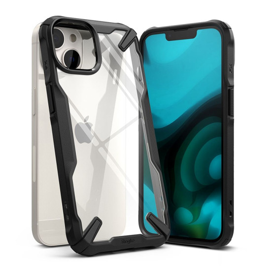 Ringke Fusion X Θήκη - Apple iPhone 15 Plus / 14 Plus - Black (8809881263410)