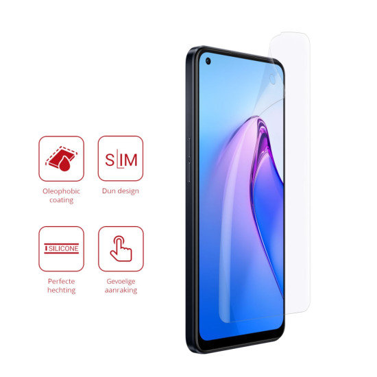 Rosso Ultra Clear Screen Protector - Μεμβράνη Προστασίας Οθόνης - Oppo Reno8 Pro - 2 Τεμάχια (8719246375613)