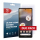Rosso Ultra Clear Screen Protector - Μεμβράνη Προστασίας Οθόνης - Google Pixel 6a - 2 Τεμάχια (8719246375576)