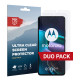 Rosso Ultra Clear Screen Protector - Μεμβράνη Προστασίας Οθόνης - Motorola Edge 30 - 2 Τεμάχια (8719246375675)