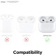 Elago Ear Tips Cover - Αντιολισθητικά Καλύμματα Premium Σιλικόνης Apple AirPods 3rd Gen - Lovely Pink / Lavender - 2 Τεμάχια (EAP3-PADSM-LPKLV)