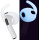 Elago Earbuds Hook - Αντιολισθητικά Καλύμματα Premium Σιλικόνης με Γάντζο Apple AirPods 3rd Gen - Nightglow Blue - 4 Τεμάχια (EAP3-BUDSHK-LUBL)