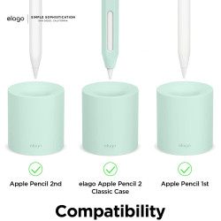 Elago Apple Pencil Silicone Stand - Βάση Premium Σιλικόνης για Apple Pencil - Mint (EST-APEN-MT)