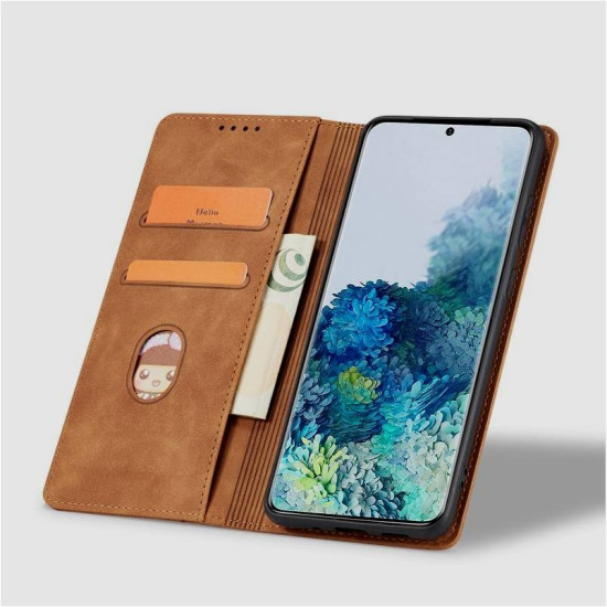 Bodycell Θήκη - Πορτοφόλι OnePlus 10T - Brown (5206015016448)