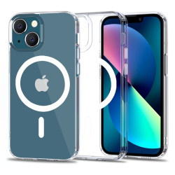 Tech-Protect MagMat - Σκληρή Διάφανη Θήκη MagSafe Apple iPhone 13 mini - Clear (9589046921421)