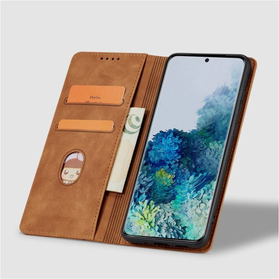 Bodycell Θήκη - Πορτοφόλι OnePlus Nord CE 2 5G - Brown  (5206015015649)