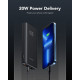 Veger PowerBank T100 - Φορητή Μπαταρία Φόρτισης για Laptop / Φορητό Υπολογιστή με 1 x USB-Α / 2 x Type-C - 20000mAh - 100W - Black (6970453555461)