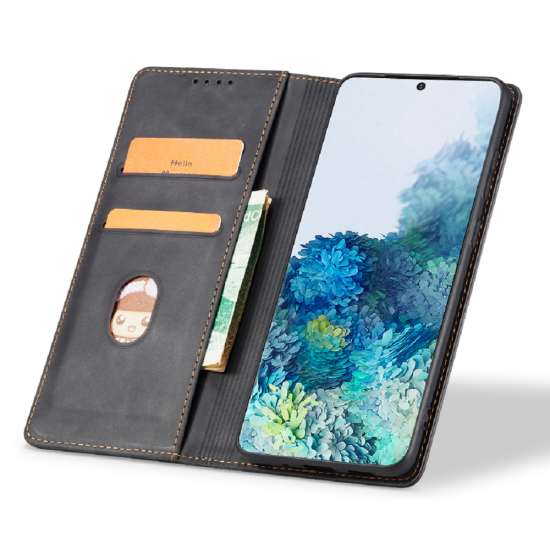 Bodycell Θήκη - Πορτοφόλι Realme C30 - Black (5206015019203)