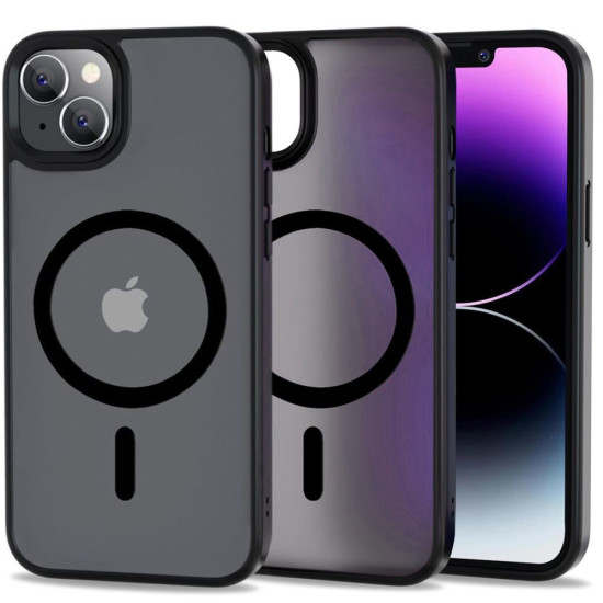 Tech-Protect MagMat - Σκληρή Θήκη MagSafe Apple iPhone 14 - Matte Black (9589046925450)