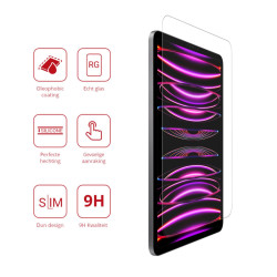 Rosso Tempered Glass - Αντιχαρακτικό Προστατευτικό Γυαλί Οθόνης Apple iPad Pro 11" 2022 / 2021 / 2020 / 2018 - Clear (8719246378133)