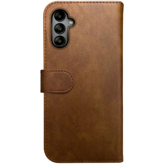 Rosso Element PU Θήκη Πορτοφόλι Samsung Galaxy A04s - Brown (8719246376979)
