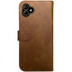 Rosso Element PU Θήκη Πορτοφόλι Samsung Galaxy A04 - Brown (8719246376962)