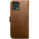 Rosso Element PU Θήκη Πορτοφόλι Motorola Moto G72 - Brown (8719246376993)