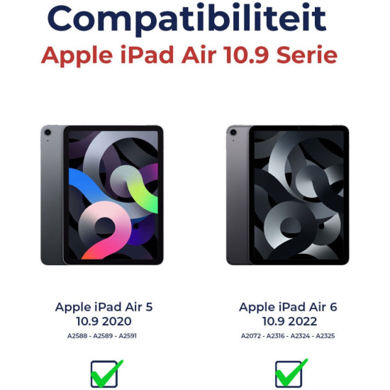 Rosso Tempered Glass - Αντιχαρακτικό Προστατευτικό Γυαλί Οθόνης Apple iPad Air 5 2022 10.9" / Air 4 2020 10.9" - Clear (8719246378126)