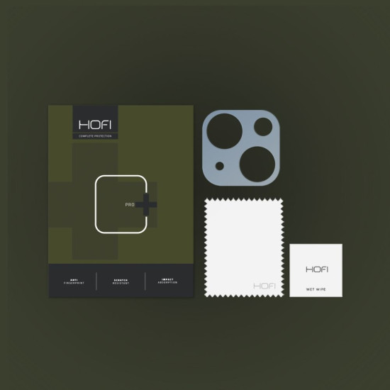 Hofi Alucam Pro+ Camera Cover - Μεταλλικό Προστατευτικό Κάλυμμα Κάμερας - Apple iPhone 14 / 14 Plus - Blue (9490713928448)