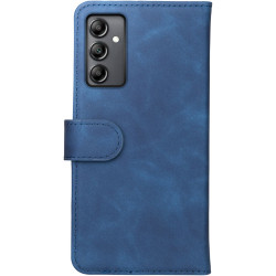 Rosso Element PU Θήκη Πορτοφόλι Samsung Galaxy A14 - Blue (8719246377044)