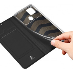 Duxducis SkinPro Θήκη Πορτοφόλι Xiaomi Poco C40 - Black (6934913034880)