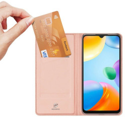 Duxducis SkinPro Θήκη Πορτοφόλι Xiaomi Redmi 10C - Pink (6934913039441)