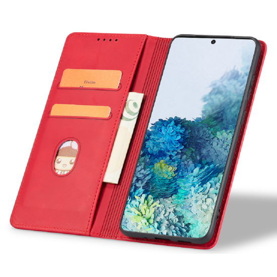 Bodycell Θήκη - Πορτοφόλι OnePlus 10T - Red (5206015016455)