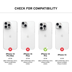 UAG Essential Armor Ανθεκτική MagSafe θήκη Σιλικόνης - Apple iPhone 14 Pro - Frosted Ice (114091110243)