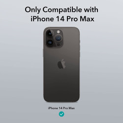 ESR Classic Hybrid HaloLock - Ανθεκτική MagSafe Θήκη Apple iPhone 14 Pro Max - Frosted Black (4894240175392)