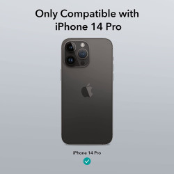ESR Classic Hybrid HaloLock - Ανθεκτική MagSafe Θήκη Apple iPhone 14 Pro - Frosted Black (4894240175385)