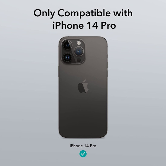 ESR Classic Hybrid HaloLock - Ανθεκτική MagSafe Θήκη Apple iPhone 14 Pro - Frosted Black (4894240175385)