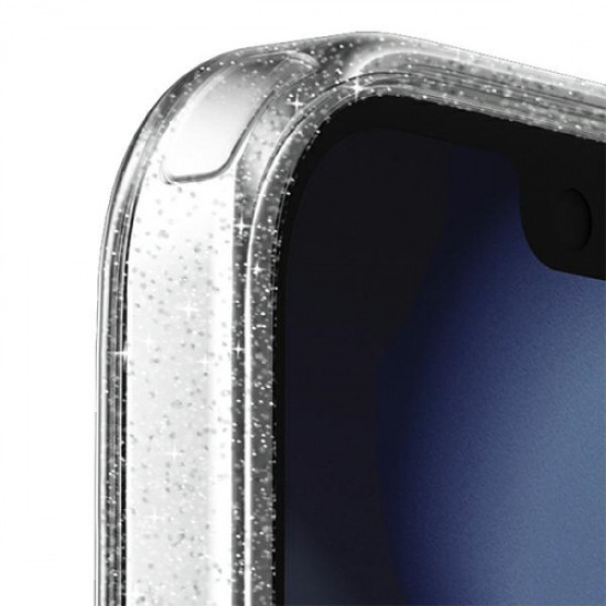 Uniq LifePro Xtreme 3D Glitter Crystals - Ανθεκτική Διάφανη Σκληρή Θήκη - Apple iPhone 14 Pro Max - Lucent (UNIQ-IP6.7PM(2022)-LPRXLUC)