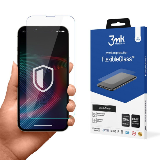3MK Premium Flexible Glass - Αντιχαρακτικό Υβριδικό Προστατευτικό Γυαλί Οθόνης - Apple iPhone 14 Plus / 14 Pro Max - 0.3mm (5903108486330)