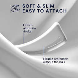 KWmobile Θήκη Σιλικόνης Samsung Galaxy S23 Plus - White Matte (60283.48)