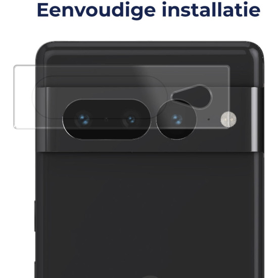 Rosso Tempered Glass Camera Lens Protector - Αντιχαρακτικό Προστατευτικό Γυαλί για Φακό Κάμερας Google Pixel 7 Pro - Transparent (8719246381898)