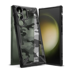 Ringke Fusion X Θήκη - Samsung Galaxy S23 Ultra - Camo Black (8809919300360)