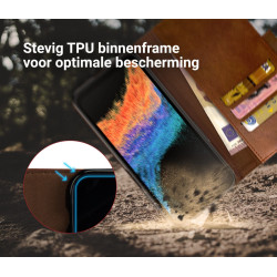 Rosso Element PU Θήκη Πορτοφόλι Samsung Galaxy Xcover 6 Pro - Brown (8719246366048)