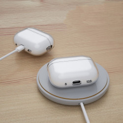 Tech-Protect FlexAir Θήκη Σιλικόνης - Apple AirPods Pro 2nd Gen - Clear (9490713927892)