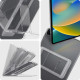 Spigen Air Skin Hybrid S - Διάφανη Θήκη Apple iPad Pro 12.9'' 2022 / 2021 με Υποδοχή Apple Pencil - Crystal Clear (ACS05449)