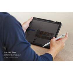 Uniq Pixo Magnetic Stylus for iPad - Μαγνητική Ψηφιακή Γραφίδα Αφής με Palm Rejection για iPad - White (UNIQ-PIXO-WHITE)