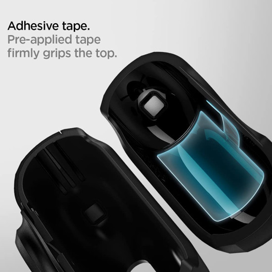 Spigen Tag Armor Duo - Θήκη για Apple AirPods Pro 1st Gen και Apple AirTag 2 / 1 - Black (ACS03167)