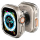 Spigen Θήκη Thin Fit - Apple Watch Ultra 3 / Ultra 2 / Ultra 1 49mm - Crystal Clear (ACS05917)