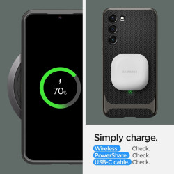 Spigen Θήκη Neo Hybrid Samsung Galaxy S23 Plus - Gunmetal (ACS05675)