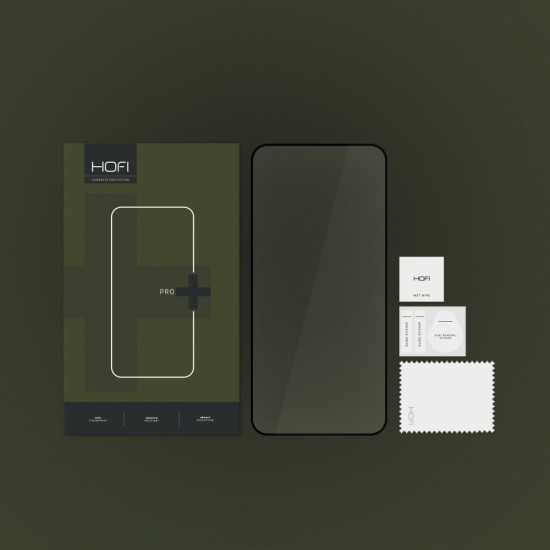 Hofi Premium Pro+ Tempered Glass - Fullface Αντιχαρακτικό Γυαλί Οθόνης - Samsung Galaxy S23 - Black (9490713929445)